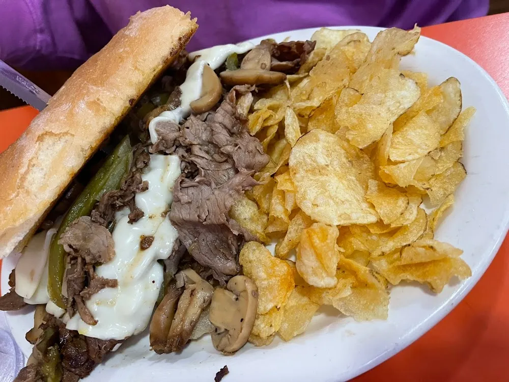 Philly Cheese Steak Hoagie